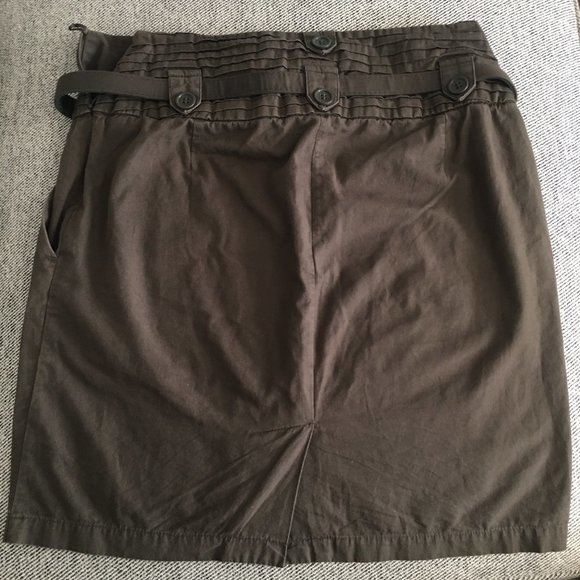 Limited Collection Contemporary Taupe Skirt, Size: 8 - Picture 2 of 9